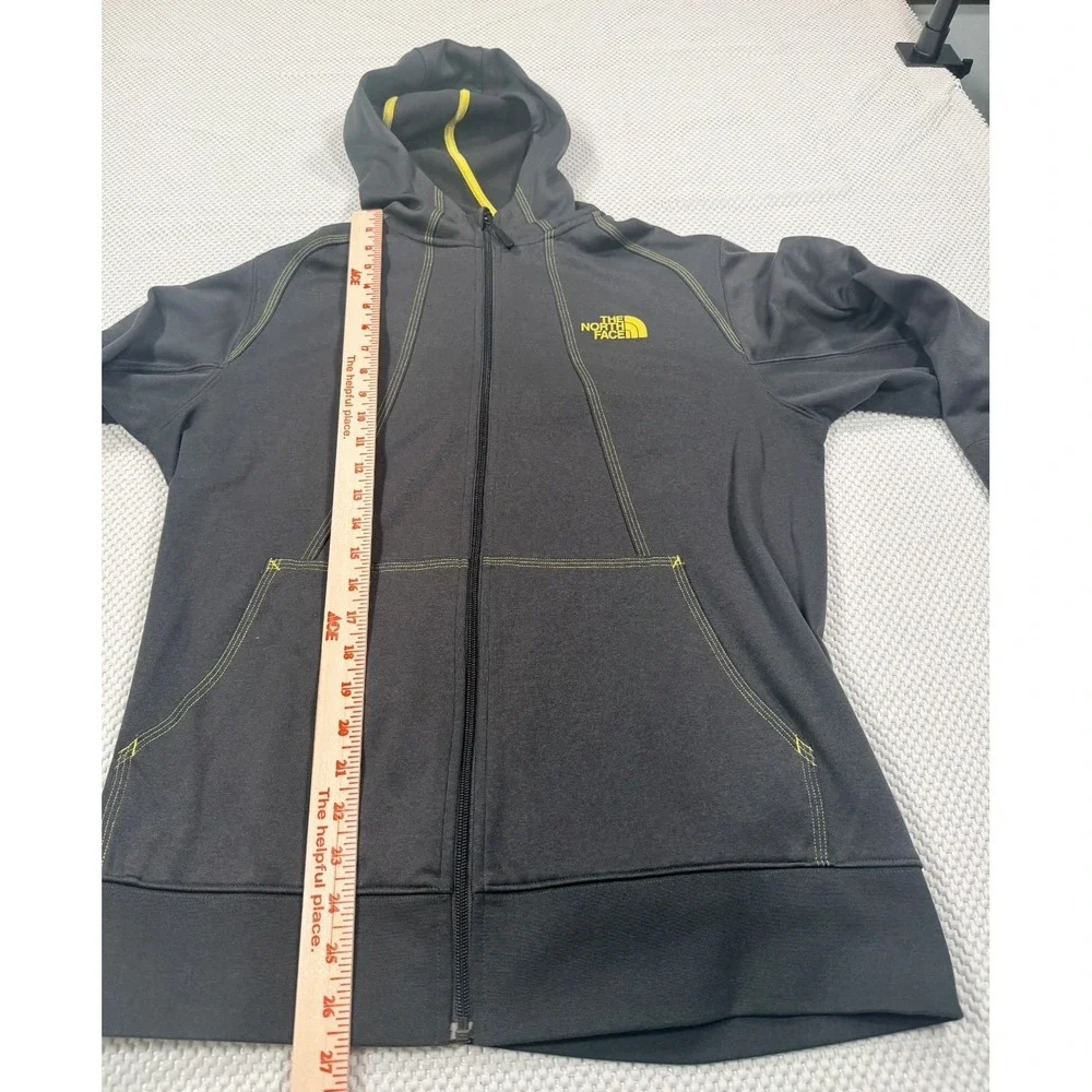The North Face Mountain Athletics Men's Size M Gray Full Zip Hoodie Jacket